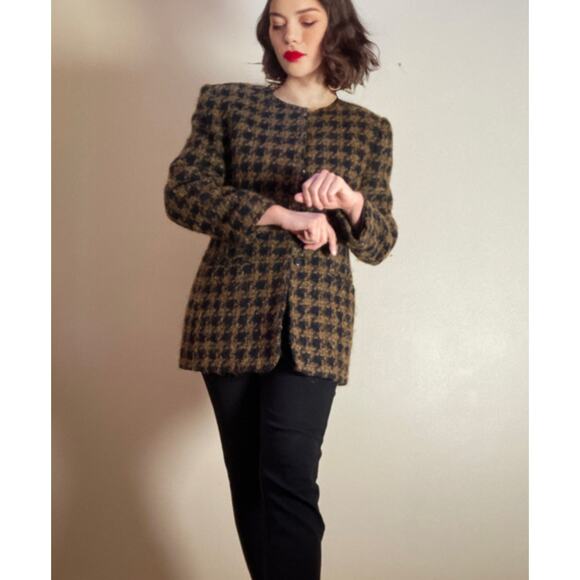 Jackets & Blazers - Jones New York Wool Tweed Coat Jacket ~ Sz 12 ~ Chic & Now! Upper West Side